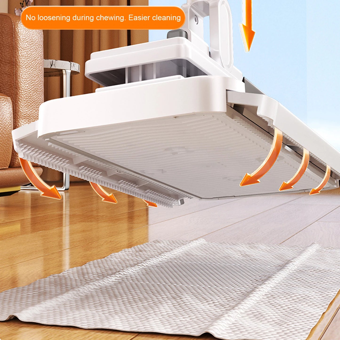 Dust Cleaner Snap Grip Flat Mops with Locking Head