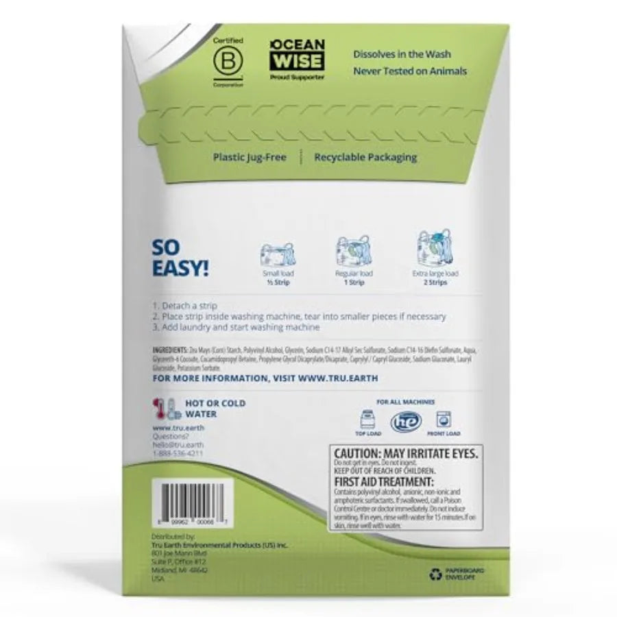 Laundry Detergent Sheets - Fragrance Free