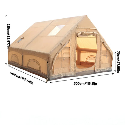 Camping Tent Large Inflatable with Skylight