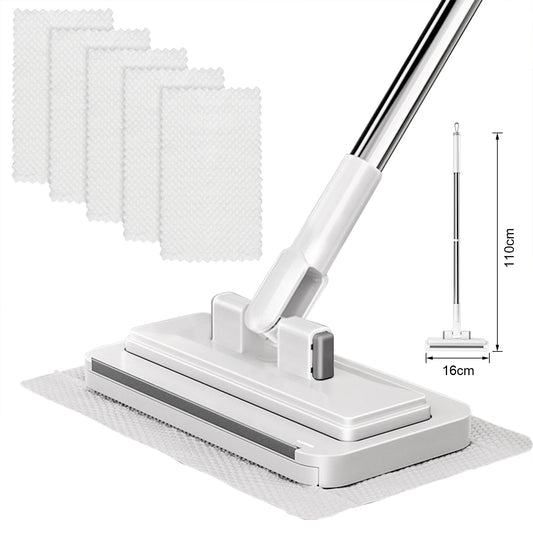 Dust Cleaner Snap Grip Flat Mops with Locking Head