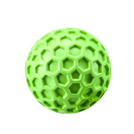 indestructible interactive rubber dog toy