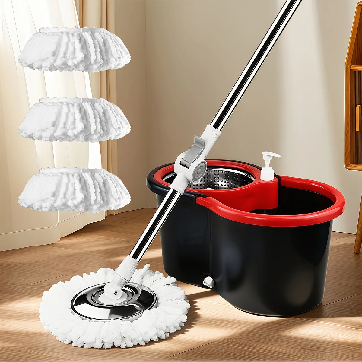 Spin Mop Bucket Set with Wringer