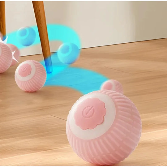 interactive automatic cat toy ball
