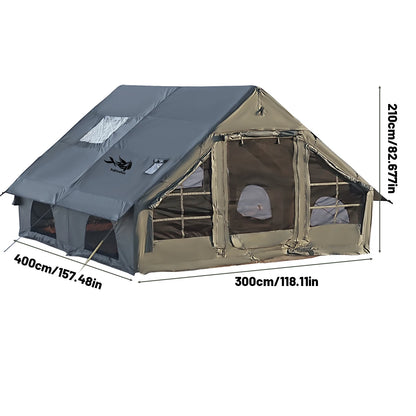Camping Tent Large Inflatable with Skylight