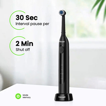 Electric Toothbrush, 4 Replacement Heads