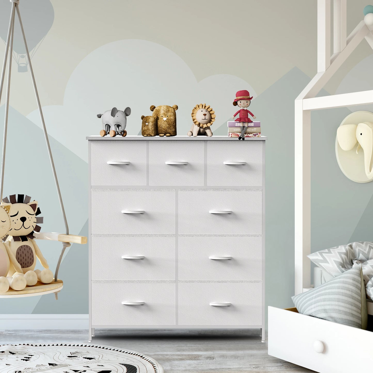 Organizer with 9 Storage Drawer