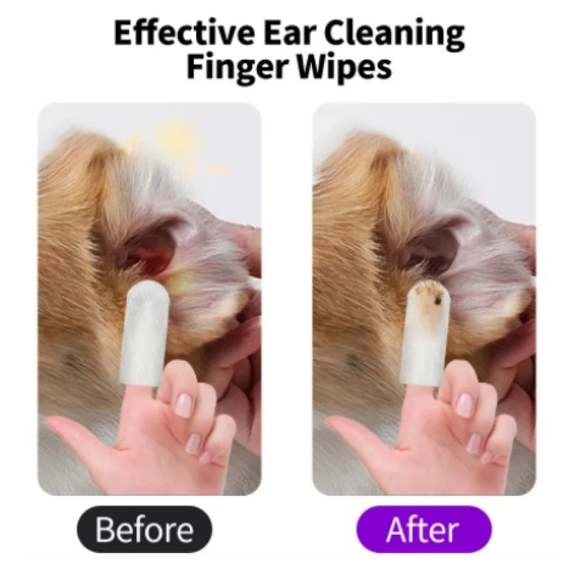 pet ear cleaning wipes for dogs and cats