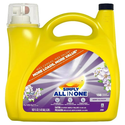 Liquid Laundry Detergent, with Berry Blossom Scent