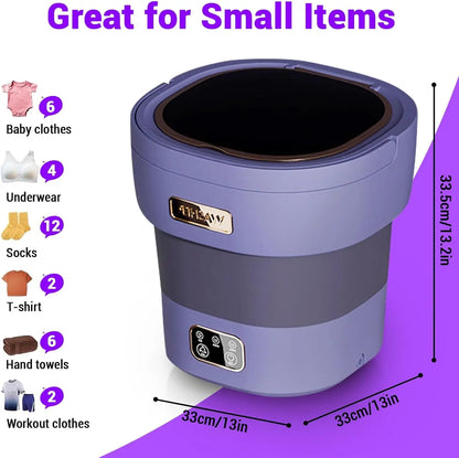 Collapsible Mini Washing Machine