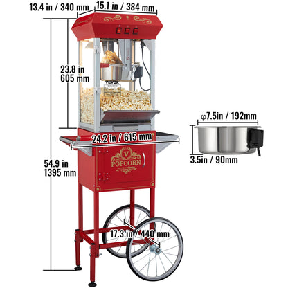 Commercial Electric Popcorn Machine