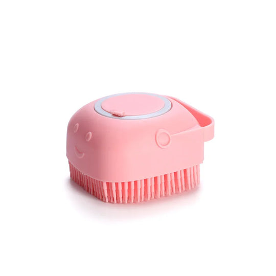 Silicone Pet Bathing Brush Gentle Grooming for Pets