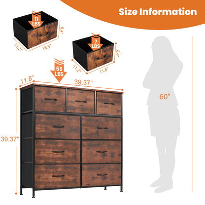 Organizer with 9 Storage Drawer