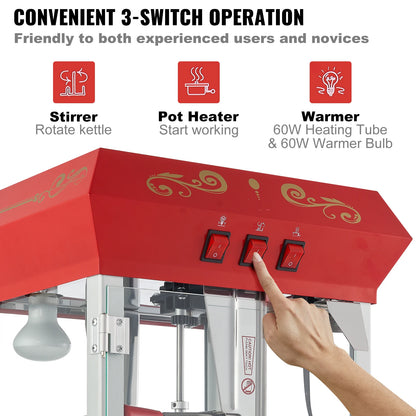 Commercial Electric Popcorn Machine