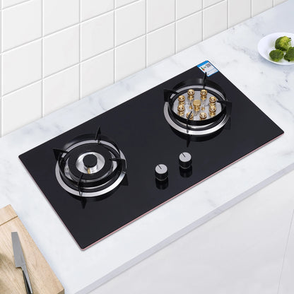 Dual-purpose Burners with Tempered Glass