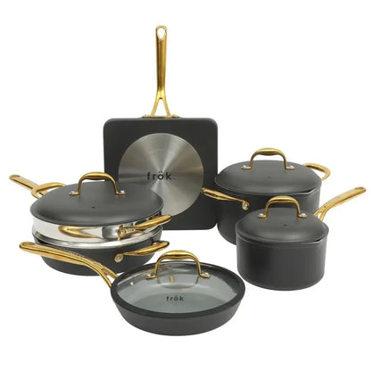10 Piece Cookware Set with Premium PFA Free