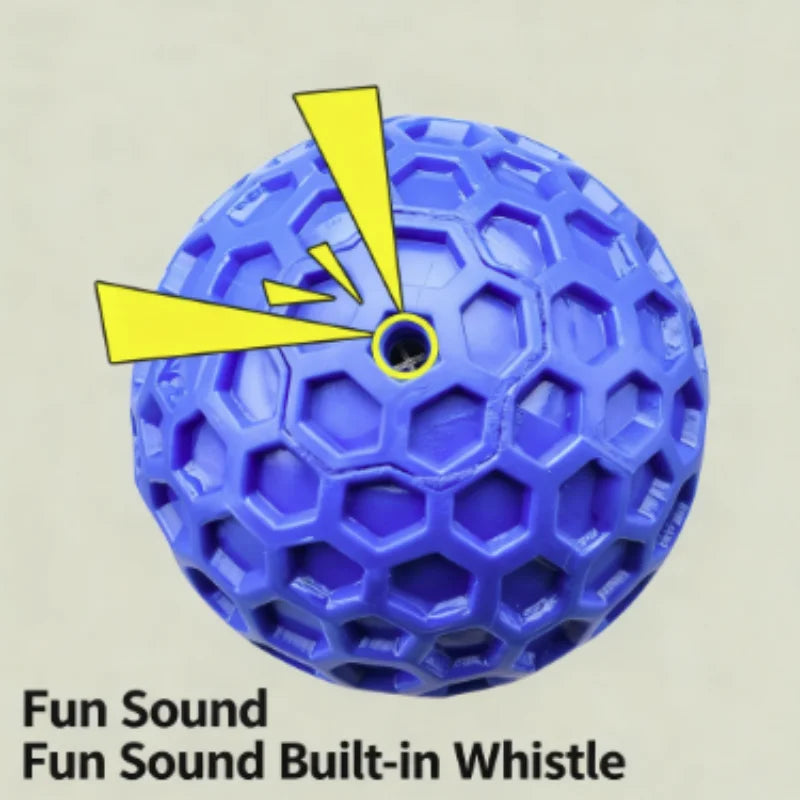indestructible interactive rubber dog toy