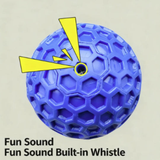 indestructible interactive rubber dog toy