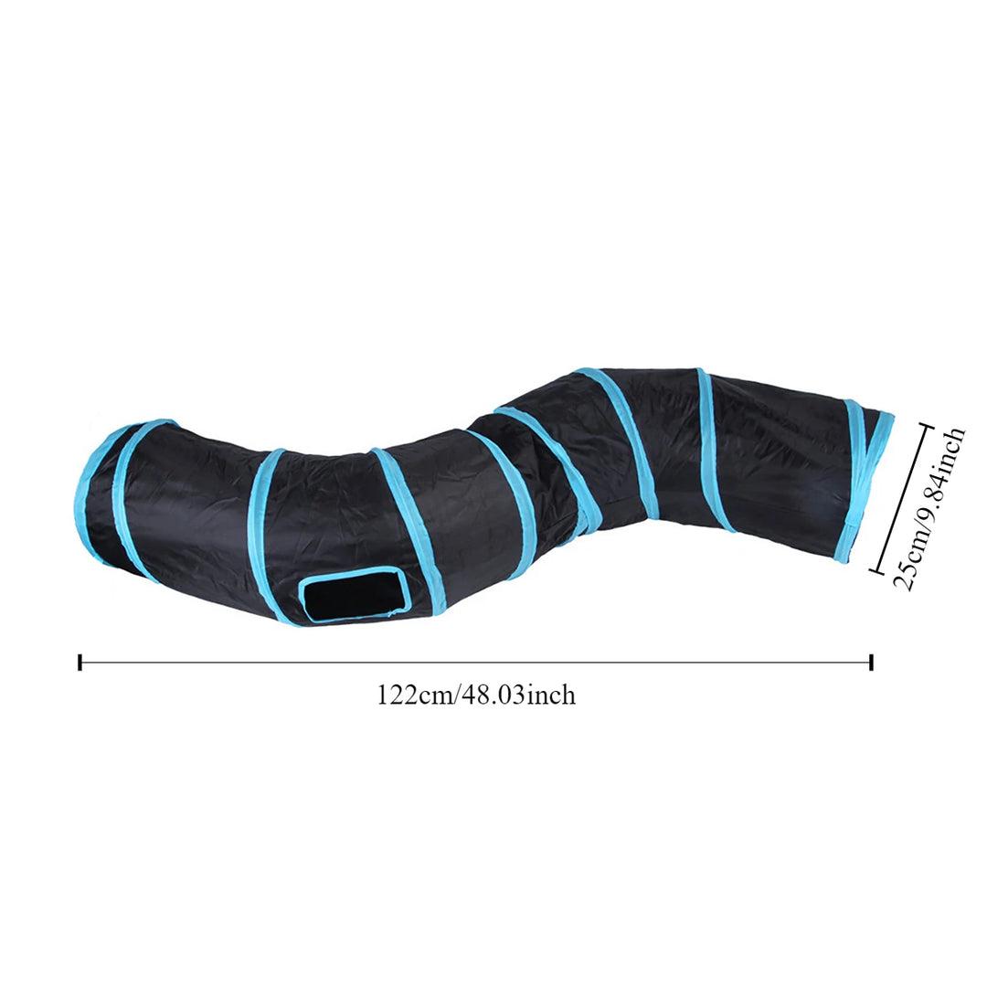 Cat Tunnel Tube Foldable Cat Toys Kitty Training