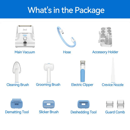 Dog Grooming Vacuum Low Noise Pet Kits
