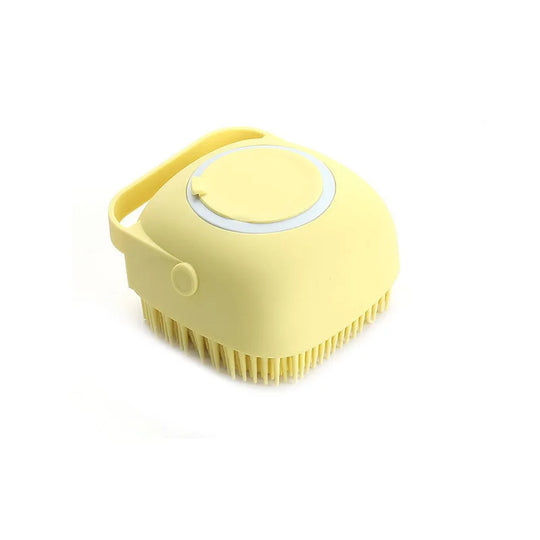 Silicone Pet Bathing Brush Gentle Grooming for Pets