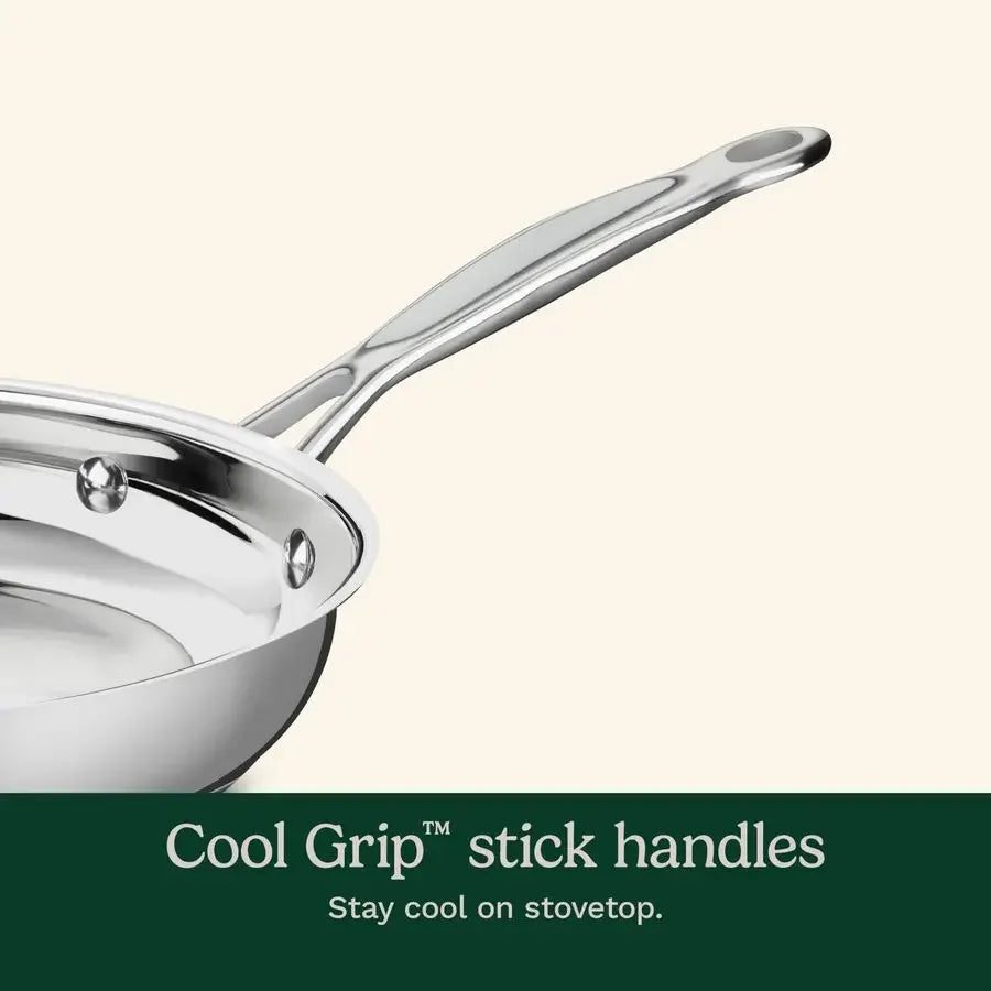 Stainless Steel Cookware Set with Pure Aluminum Core
